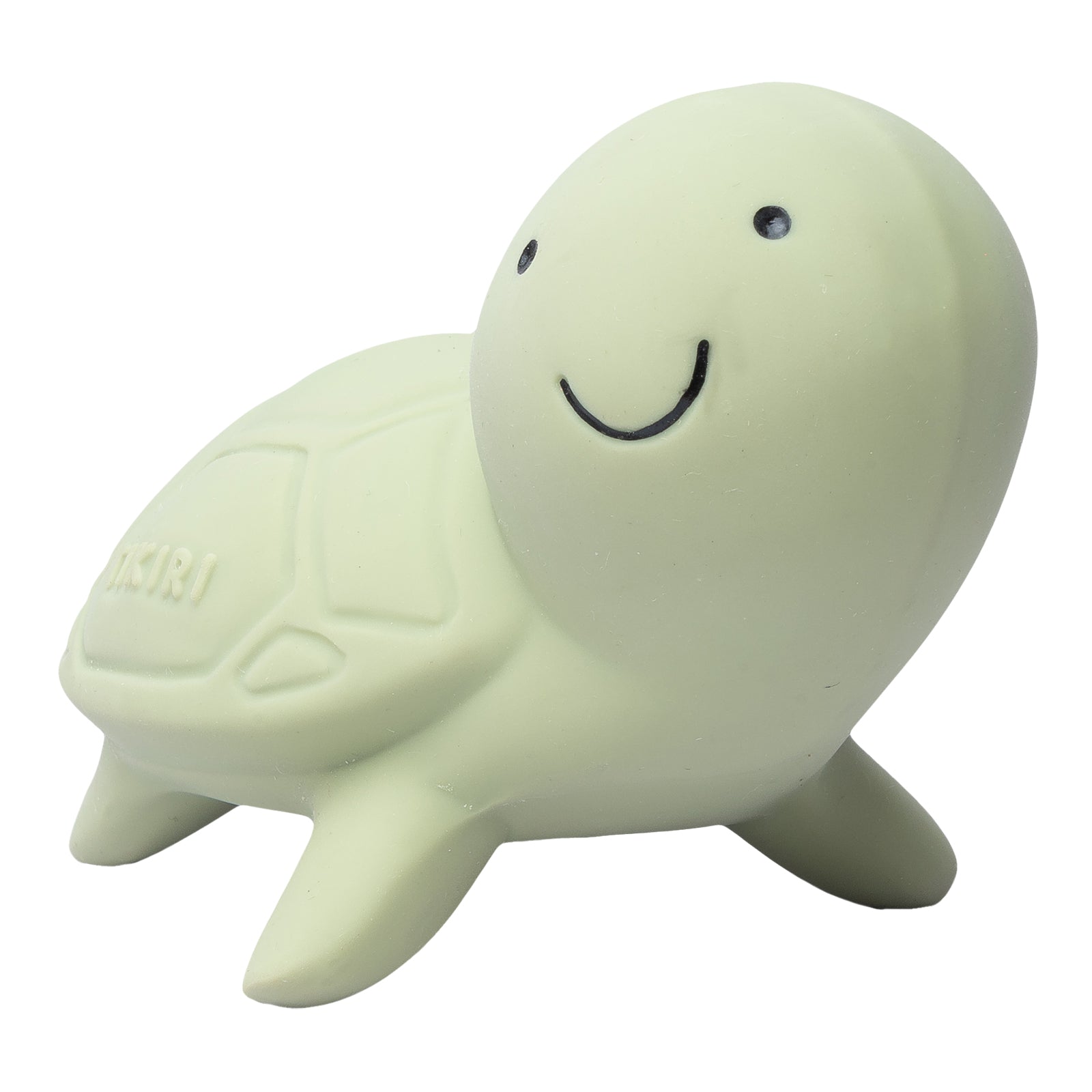 Turtle Organic Natural Rubber Rattle, Teether & Bath Toy