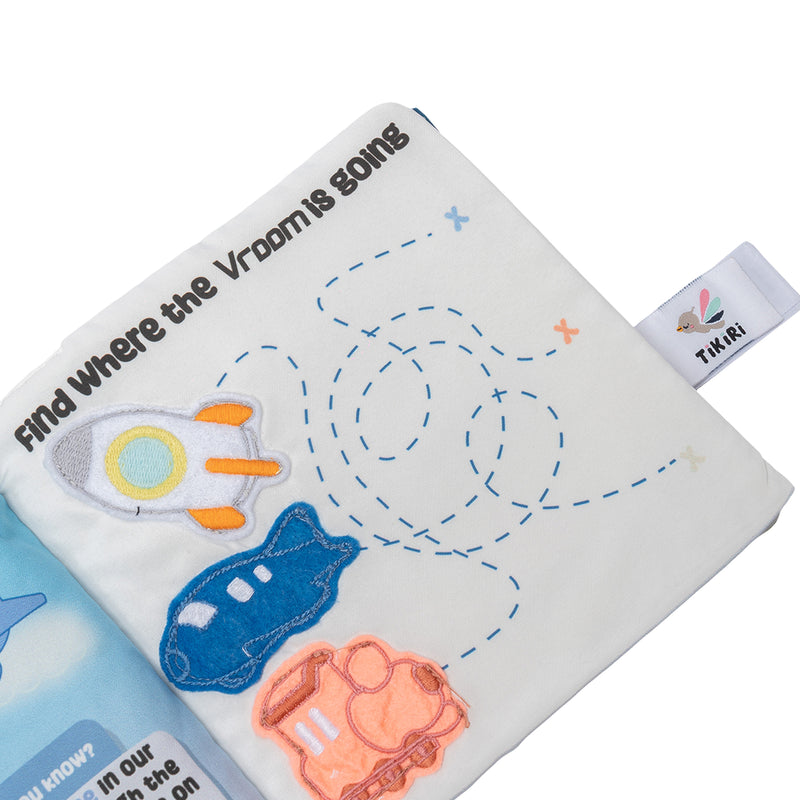 Vroom Vroom Games and Facts Book