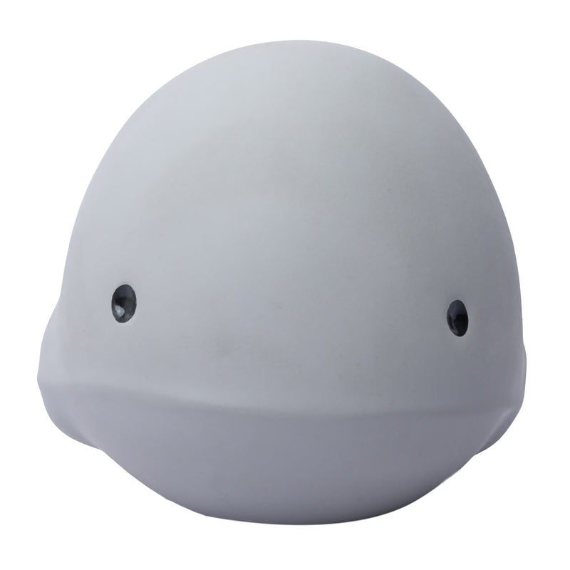 Whale Organic Natural Rubber Rattle, Teether & Bath Toy