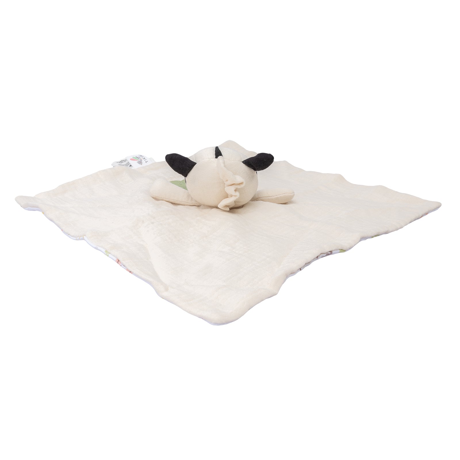 Zebra Comforter with Rubber Teether