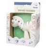 Zebra Organic Natural Rubber Rattle, Teether & Bath Toy