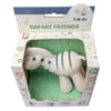 Zebra Organic Natural Rubber Rattle, Teether & Bath Toy