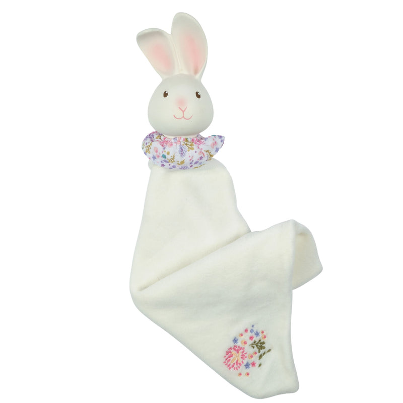 Havah the Bunny Snuggly with Organic Natural Rubber Head