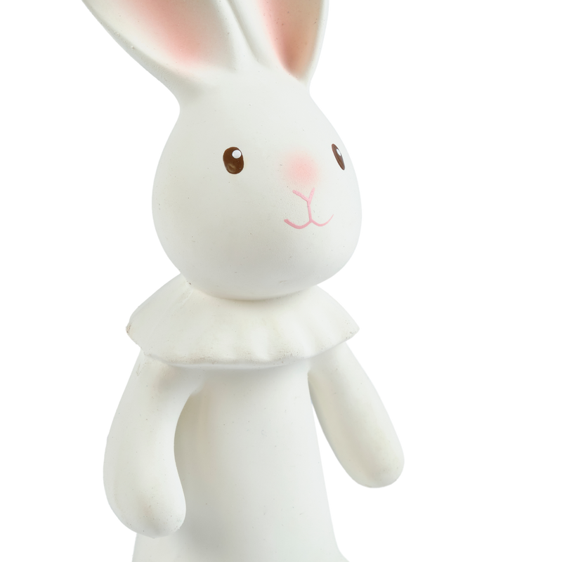 Havah the Bunny Organic Natural Rubber Squeaker Toy