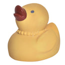 Tara the Duck - Organic Natural Rubber Teether, Rattle & Bath Toy