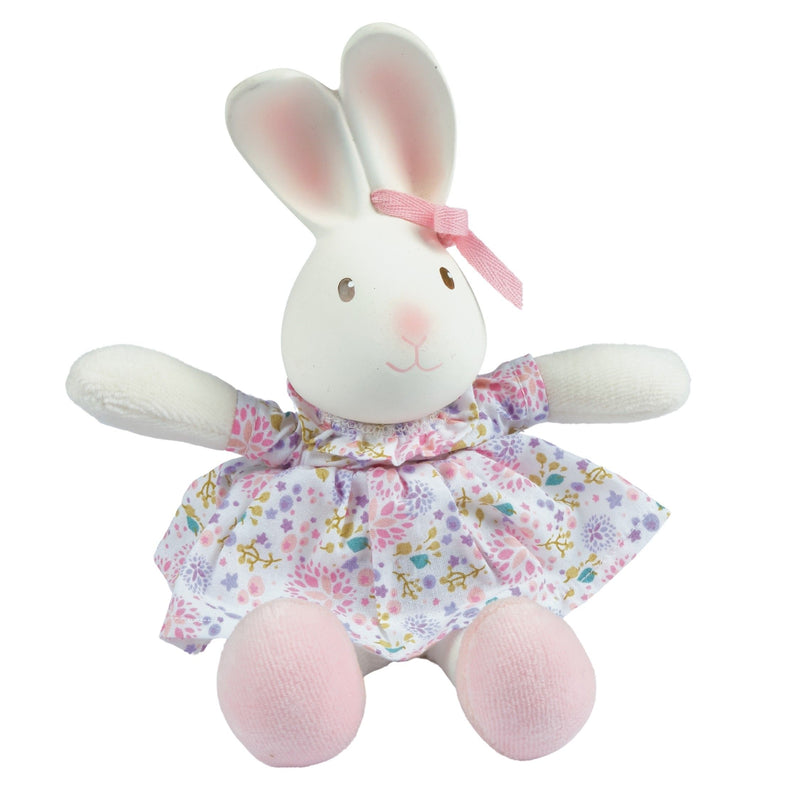Havah  the  Bunny Mini Organic Rubber Head  Plush  Toy