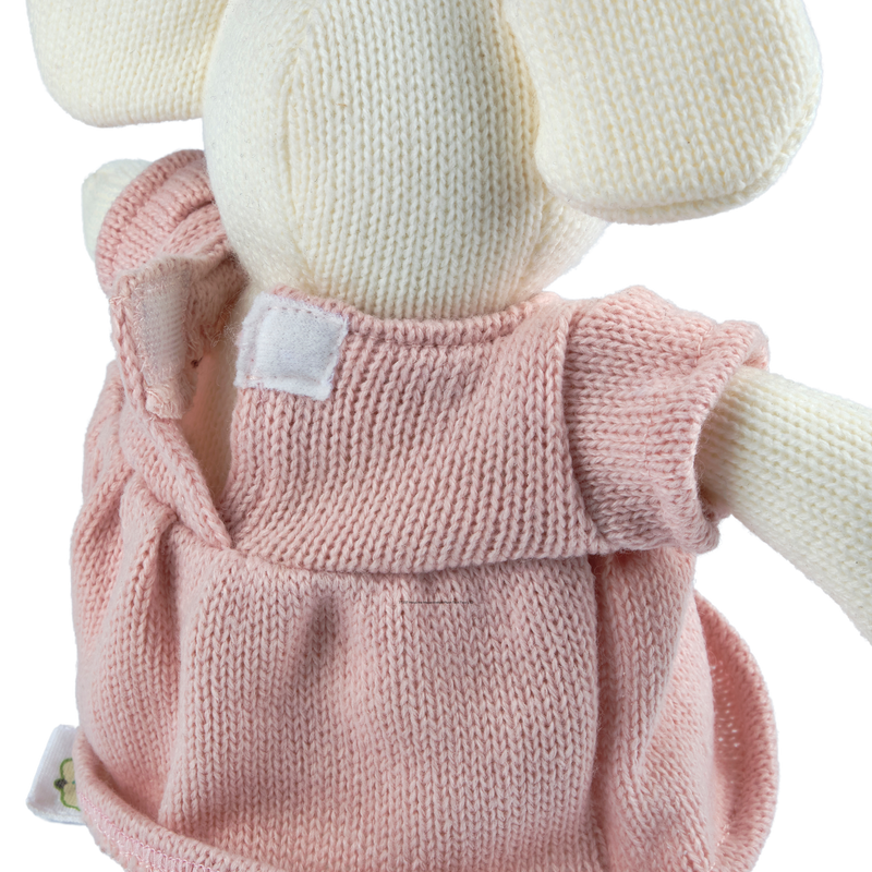 Meiya the Mouse Knitted Plush