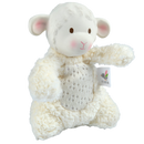 Bahbah the Lamb Baby Soft Toy with Organic Natural Rubber Teether Head