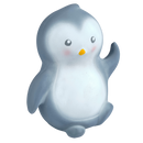 My First Arctic Penguin Organic Teether, Rattle & Bath Toy