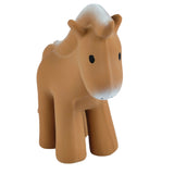 Horse Organic Natural Rubber Rattle, Teether & Bath Toy
