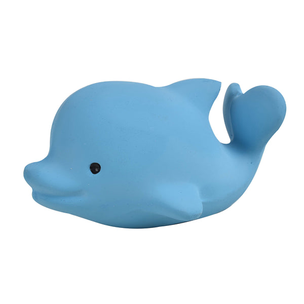Dolphin Organic Natural Rubber Rattle