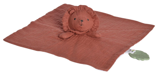 Lion Comforter with Rubber  Teether