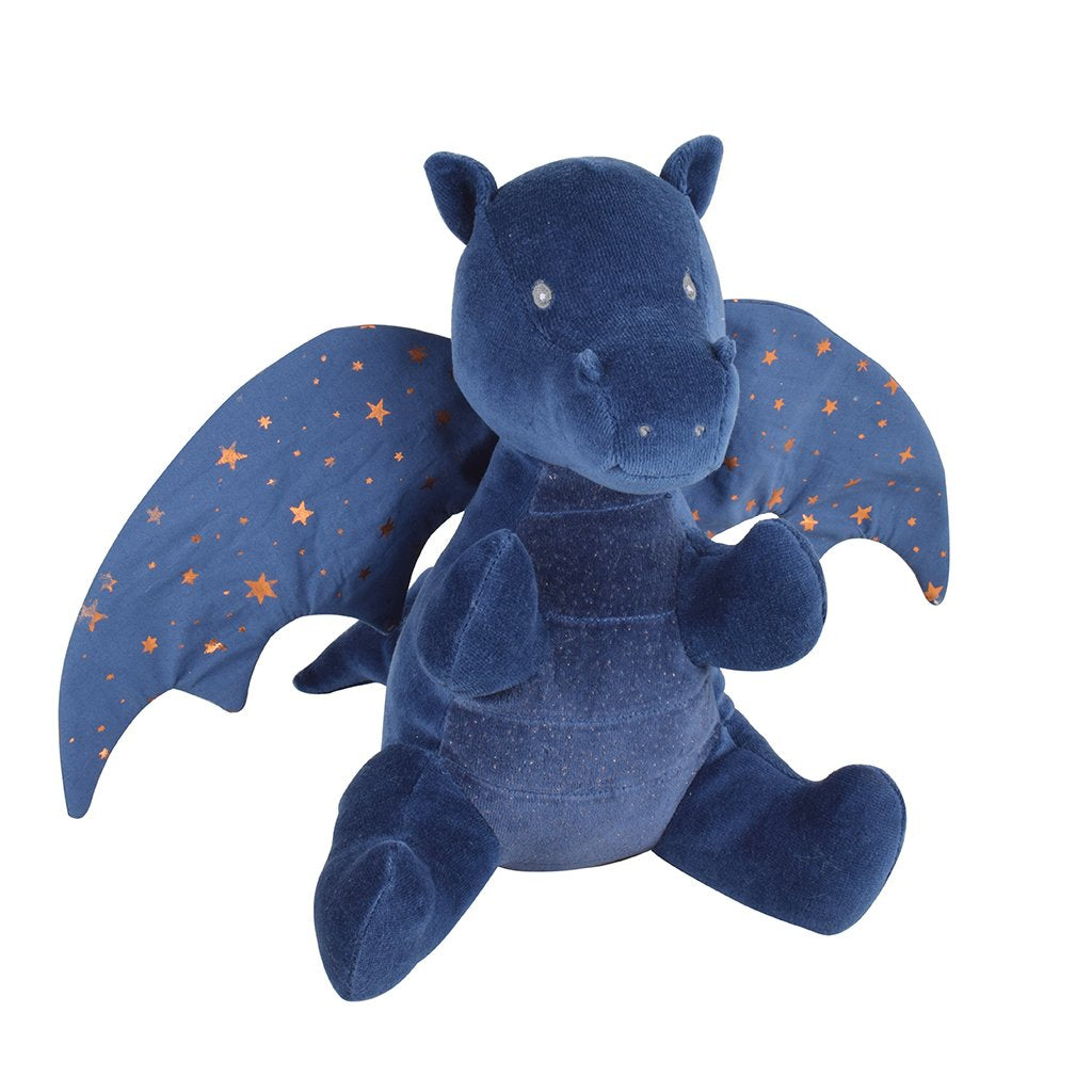 Midnight Dragon Organic Fabric Soft Plush Toy