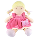 Ria - Blonde Hair with Pink & White Dress